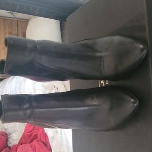 BcBG Black pointed toe ankle boots